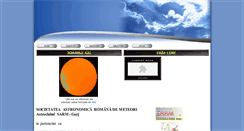 Desktop Screenshot of gorj.astroclubul.org